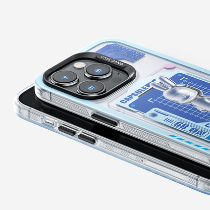 iPhone 14 Pro Kılıf M-safe Şarj Özellikli Benks Casebang Rabbit Kılıf