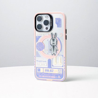 iPhone 14 Pro Kılıf M-safe Şarj Özellikli Benks Casebang Rabbit Kılıf