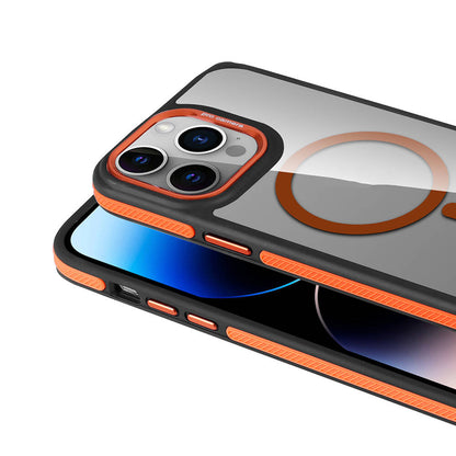 iPhone 14 Pro Kılıf M-safe Şarj Özellikli Mat Görünümlü Zore Solo Kılıf