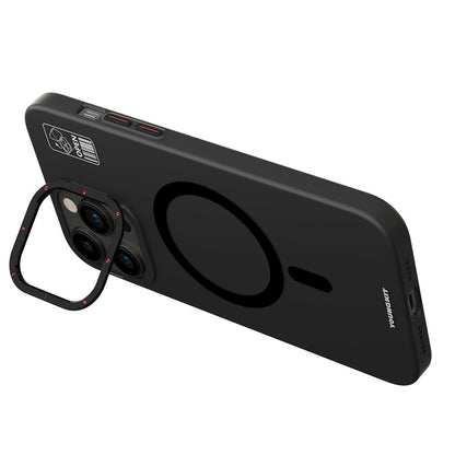 iPhone 14 Pro Kılıf M-safe Şarj Özellikli Standlı YoungKit Hermit Bracket Serisi Kılıf