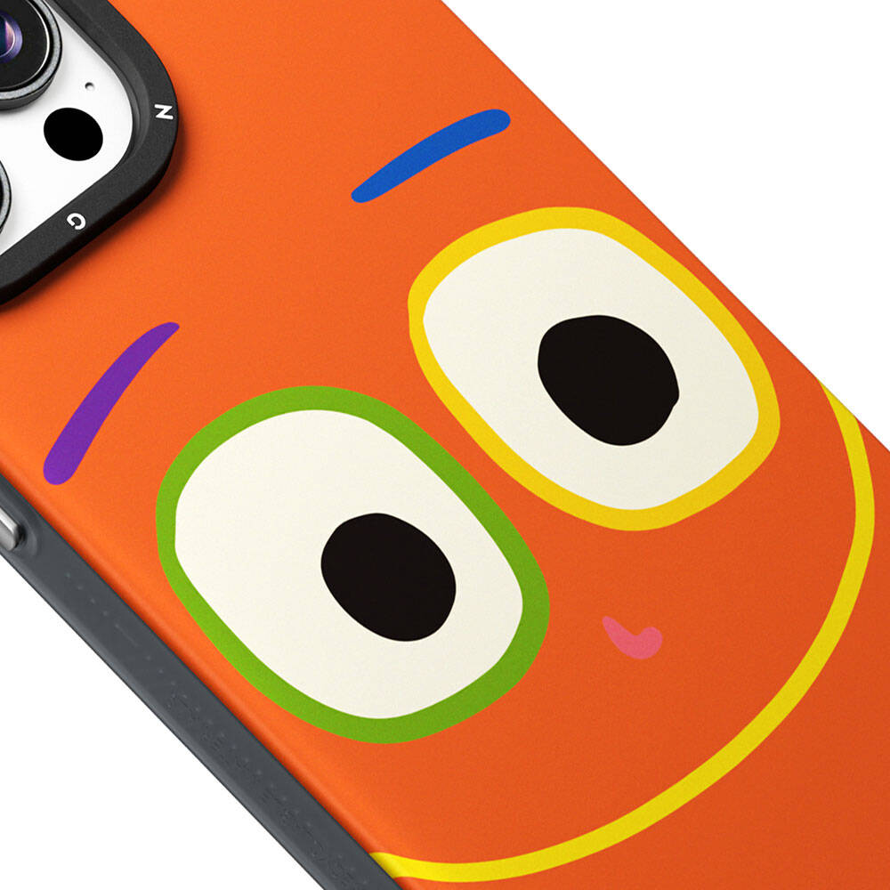 iPhone 14 Pro Kılıf M-safe Şarj Özellikli Sunshine Tasarımlı Youngkit Daily Happy Serisi Kılıf