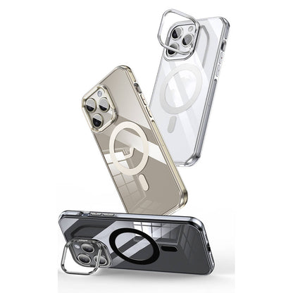 iPhone 14 Pro Kılıf M-safe Şarj Özellikli Wlons Standlı Efsane Kılıf