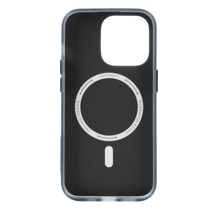 iPhone 14 Pro Kılıf M-safe Şarj Özellikli YoungKit Code Case Serisi Kılıf