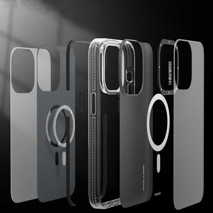 iPhone 14 Pro Kılıf M-safe Şarj Özellikli YoungKit Exquisite Serisi Kılıf