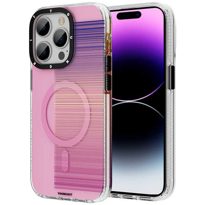 iPhone 14 Pro Kılıf M-safe Şarj Özellikli Youngkit Pure Serisi Kılıf