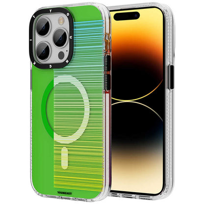 iPhone 14 Pro Kılıf M-safe Şarj Özellikli Youngkit Pure Serisi Kılıf