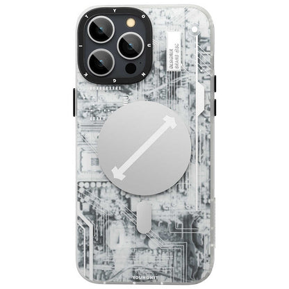 iPhone 14 Pro Kılıf M-safe Şarj Özellikli YoungKit Technology Serisi Kılıf