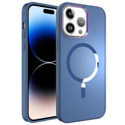 iPhone 14 Pro Kılıf M-safe Wireless Şarj Özellikli Zore Stil Kılıf