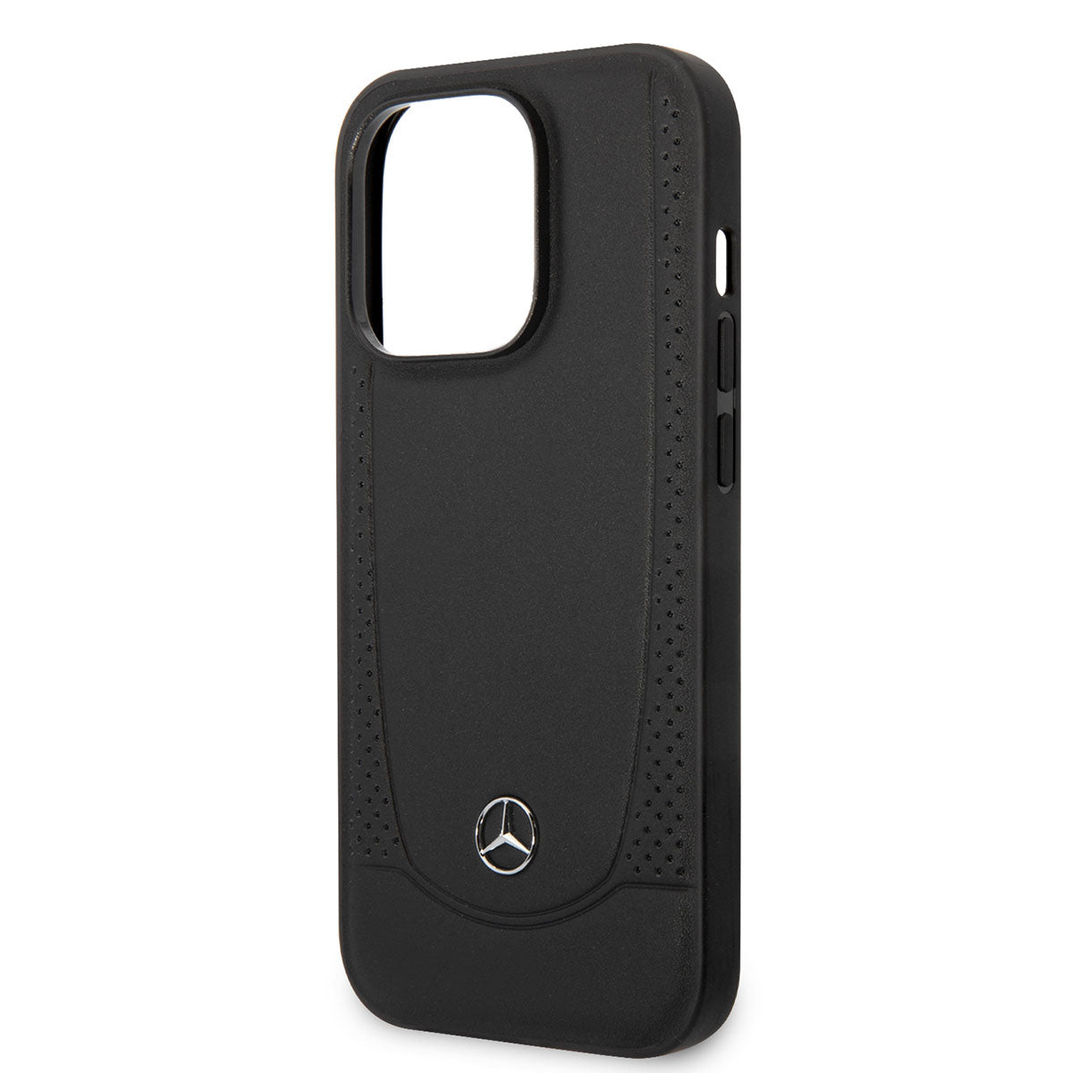 iPhone 14 Pro Kılıf Mercedes Benz M-safe Şarj Özellikli Urban Deri Kılıf