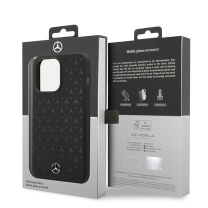 iPhone 14 Pro Kılıf Mercedes Benz M-safe Şarj Özellikli Yıldızlı Dizayn Silikon Kılıf