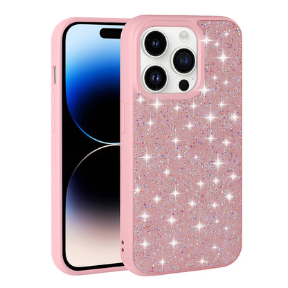 iPhone 14 Pro Kılıf Parlak Taşlı Tasarım Zore Pırlanta Kılıf