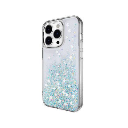 iPhone 14 Pro Kılıf Parlayan Simli Şeffaf Lisanslı Switcheasy Starfield Kılıf