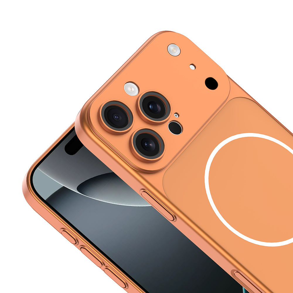 iPhone 14 Pro Kılıf Zore M-Safe Şarj Özellikli Kamera Korumalı Spark Kılıf