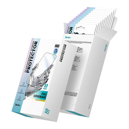 iPhone 14 Pro Max Benks Glass Warrior Safir Coating 0.3mm Cam Ekran Koruyucu 10'lu Paket