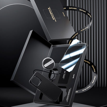 iPhone 14 Pro Max Benks Grand Combo MFM01 3in1 Aksesuar Seti Kılıf-Ekran Koruyucu-Wireless Şarj Aleti