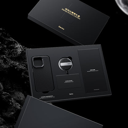 iPhone 14 Pro Max Benks Grand Combo MFM01 3in1 Aksesuar Seti Kılıf-Ekran Koruyucu-Wireless Şarj Aleti