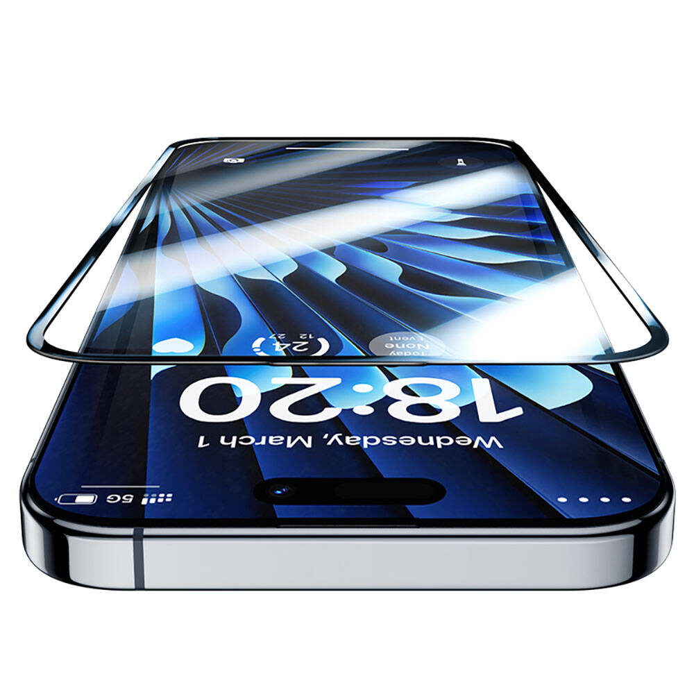 iPhone 14 Pro Max Benks V Pro Safir Shield Ekran Koruyucu + Kolay Uygulama Aparatlı
