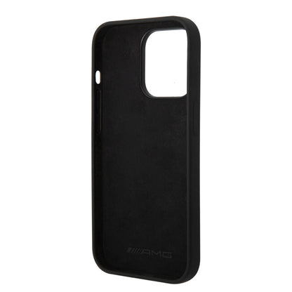 iPhone 14 Pro Max Kılıf AMG Liquid Silikon Damalı Bayrak Dizayn Kılıf