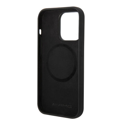 iPhone 14 Pro Max Kılıf AMG M-safe Şarj Özellikli Büyük Logo Dizayn Kılıf