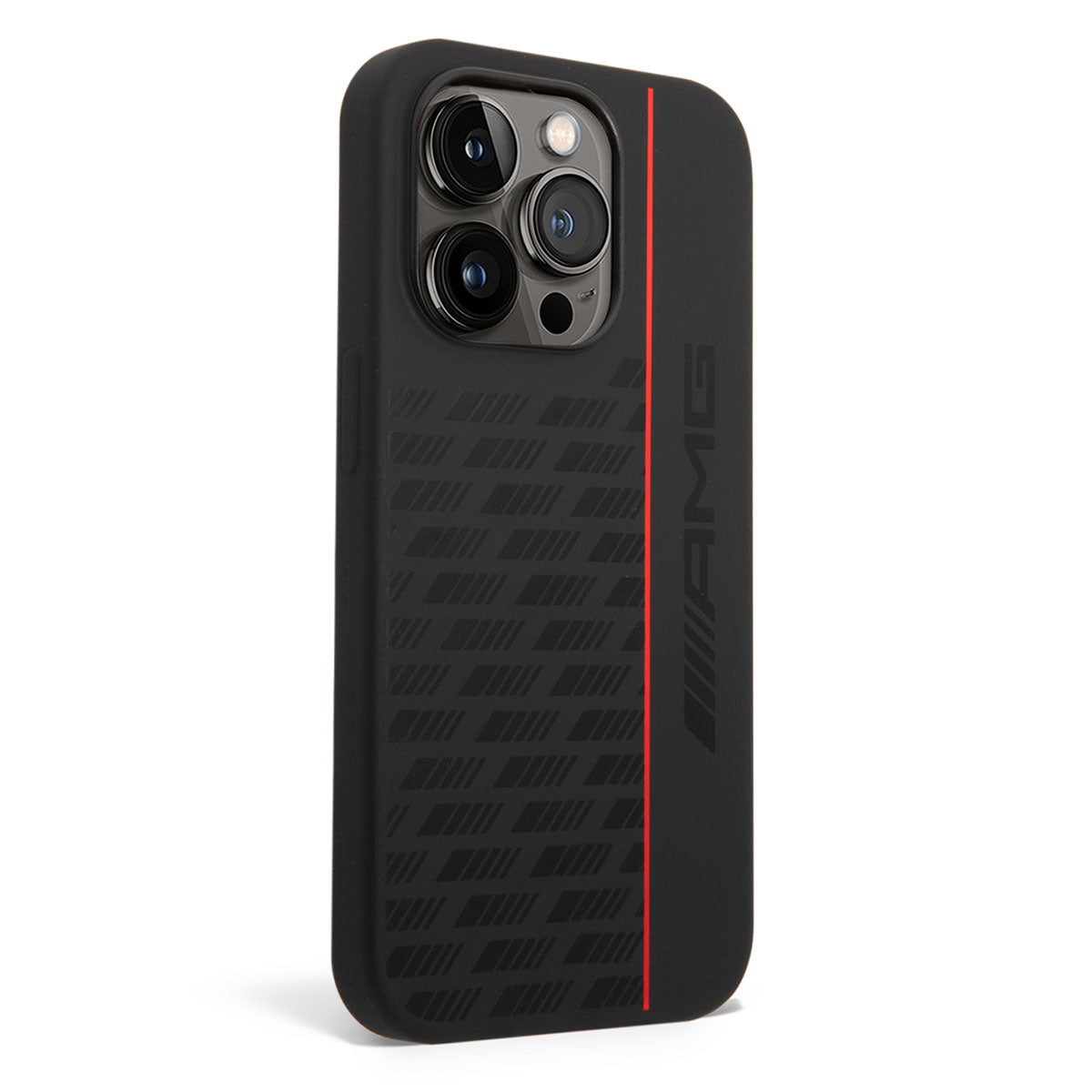 iPhone 14 Pro Max Kılıf AMG M-safe Şarj Özellikli Liquid Silikon Karbon Dizayn Kılıf