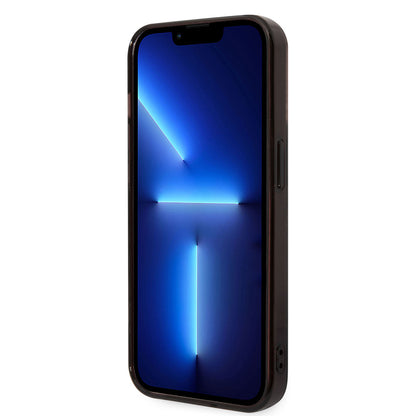 iPhone 14 Pro Max Kılıf AMG Transparan Çift Katmanlı Damalı Bayrak Dizayn Kılıf
