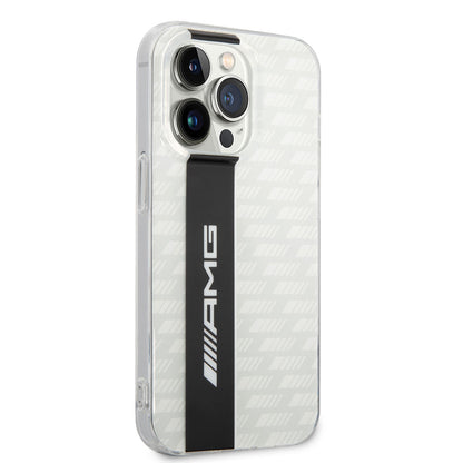 iPhone 14 Pro Max Kılıf AMG Transparan Çift Katmanlı Karbon Dizayn II Kılıf