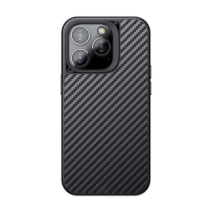 iPhone 14 Pro Max Kılıf Aramid Karbon Fiber M-safe Özellikli Wlons Radison Kılıf