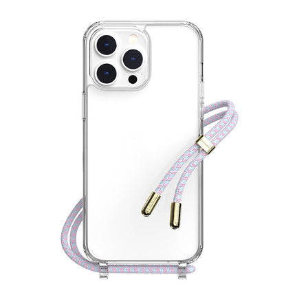 iPhone 14 Pro Max Kılıf Boyun Askılı Şok Önleyicili Şeffaf Lisanslı Switcheasy Play Kılıf