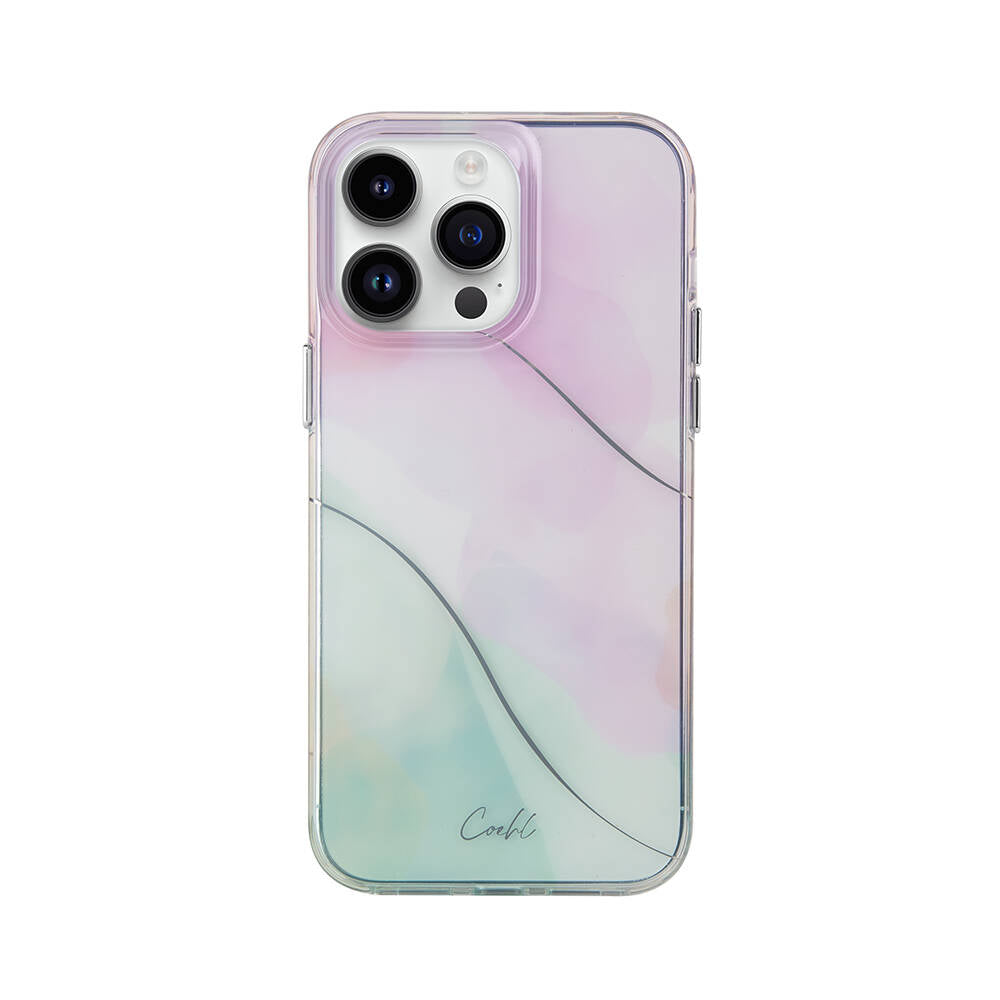 iPhone 14 Pro Max Kılıf Dalgalı Çizgi Desenli Coehl Palette Kılıf