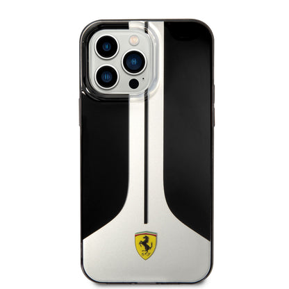 iPhone 14 Pro Max Kılıf Ferrari Orijinal Lisanslı 296 Çizgili Dizayn Kılıf