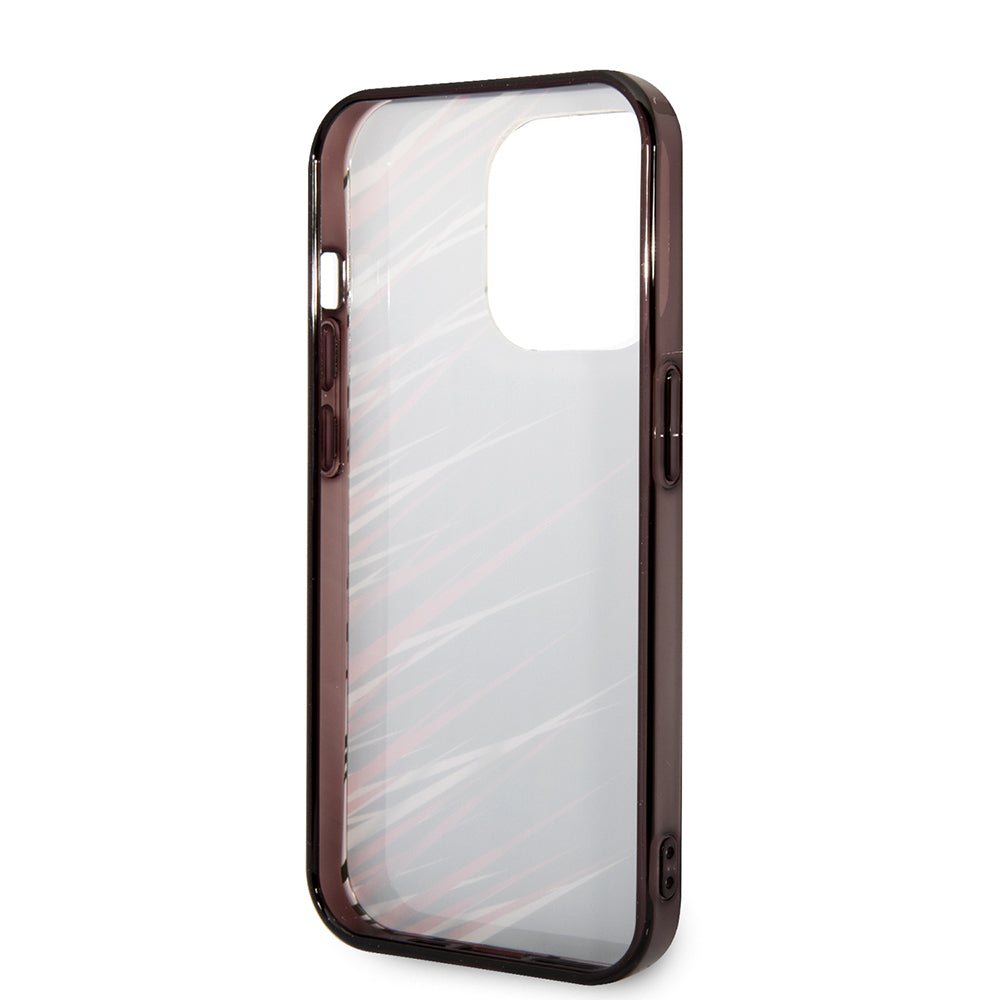 iPhone 14 Pro Max Kılıf Ferrari Orijinal Lisanslı Baskı Logolu Çimen Desenli Kılıf