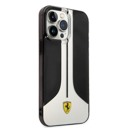 iPhone 14 Pro Max Kılıf Ferrari orijinal Lisanslı 296 Çizgili Dizayn Kılıf
