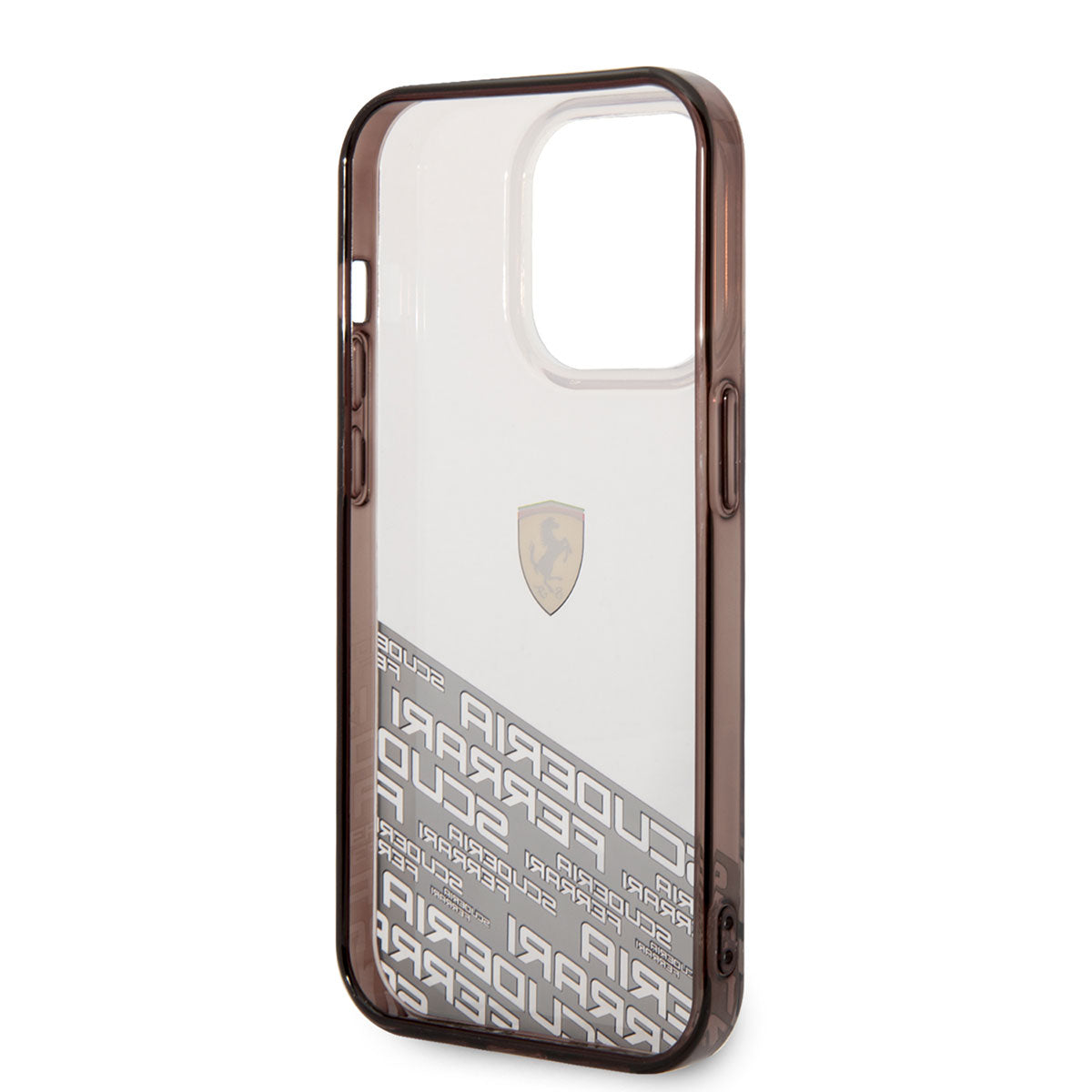 iPhone 14 Pro Max Kılıf Ferrari Transparan Alt Kısım Baskılı Dizayn Kılıf