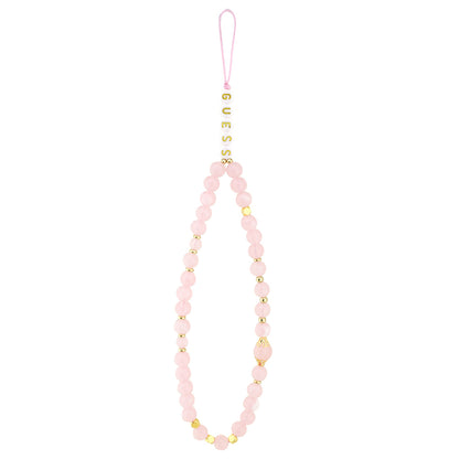 iPhone 14 Pro Max Kılıf Guess Orijinal Lisanslı M-safe Şarj Özellikli PU Deri Bilek Askı İpli Yazı Logolu Kılıf