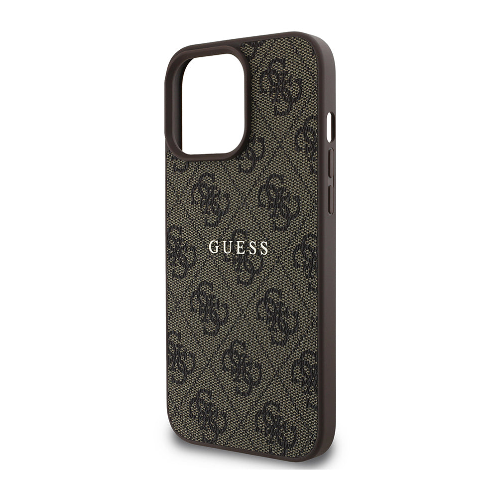 iPhone 14 Pro Max Kılıf Guess Orijinal Lisanslı M-safe Şarj Özellikli 4G Desen Yazı Logolu Kılıf