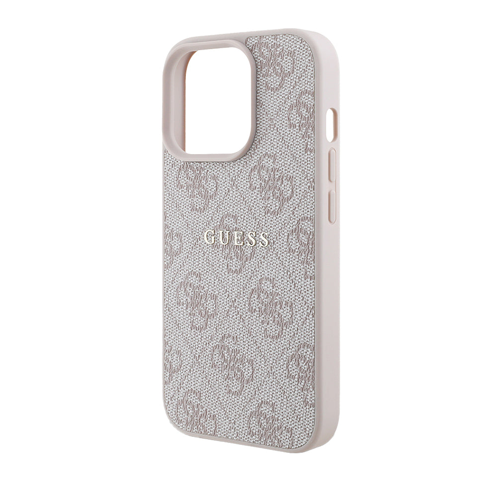 iPhone 14 Pro Max Kılıf Guess Orijinal Lisanslı M-safe Şarj Özellikli 4G Desen Yazı Logolu Kılıf