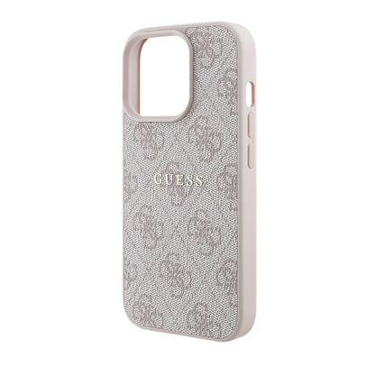 iPhone 14 Pro Max Kılıf Guess Orijinal Lisanslı M-safe Şarj Özellikli 4G Desen Yazı Logolu Kılıf