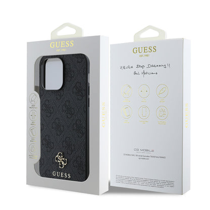 iPhone 14 Pro Max Kılıf Guess Orijinal Lisanslı M-safe Şarj Özellikli Small 4G Classic Kılıf