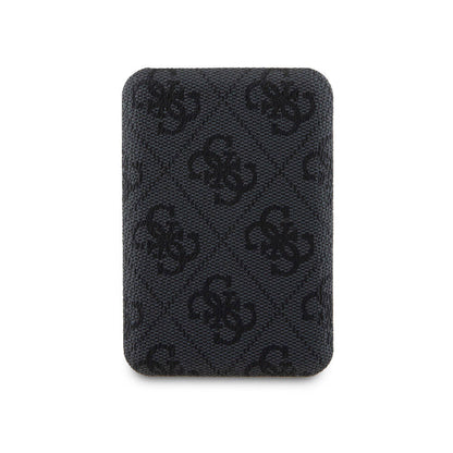 iPhone 14 Pro Max Kılıf Guess Orijinal Lisanslı M-safe Şarj Özellikli Yazı Logolu 4G Desenli Kılıf + Powerbank 5000mAh 2in1 Set