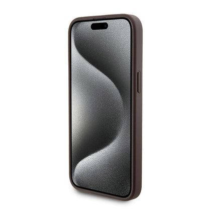 iPhone 14 Pro Max Kılıf Guess Orijinal Lisanslı M-safe Şarj Özellikli Yazı Logolu 4G Desenli Kılıf + Powerbank 5000mAh 2in1 Set