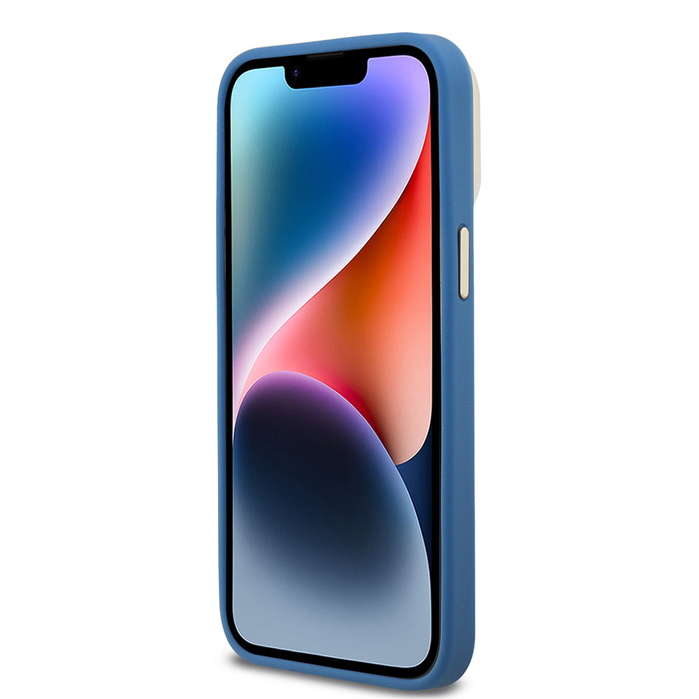 iPhone 14 Pro Max Kılıf Guess Orijinal Lisanslı PU Deri 4G Desenli Metal Büyük 4G ve Yazı Logolu Kamera Standlı Kılıf