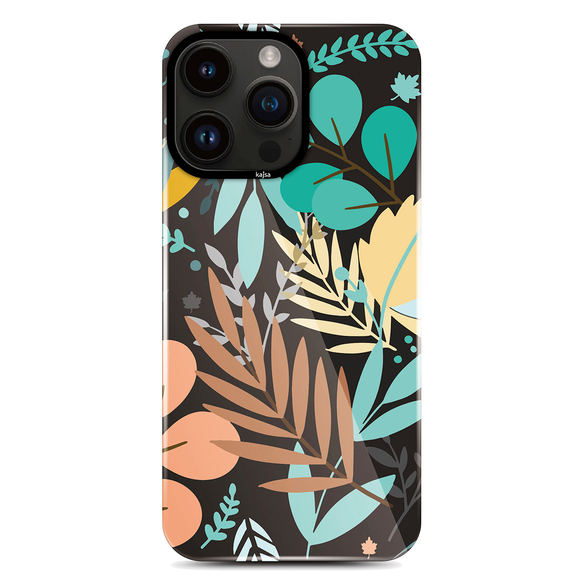 iPhone 14 Pro Max Kılıf HD Desenli Kajsa Shield Plus Flower Graphic Serisi Kılıf