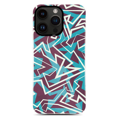 iPhone 14 Pro Max Kılıf HD Desenli Kajsa Shield Plus Grafiti Serisi Kılıf