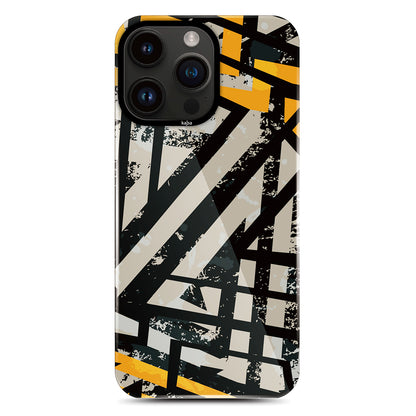iPhone 14 Pro Max Kılıf HD Desenli Kajsa Shield Plus Grafiti Serisi Kılıf