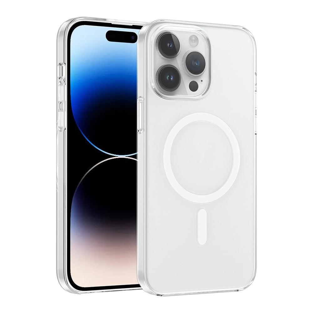 iPhone 14 Pro Max Kılıf IC Çipli Zore Wireless Şarj Özellikli Şeffaf Orjin Kılıf