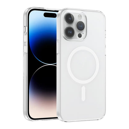 iPhone 14 Pro Max Kılıf IC Çipli Zore Wireless Şarj Özellikli Şeffaf Orjin Kılıf