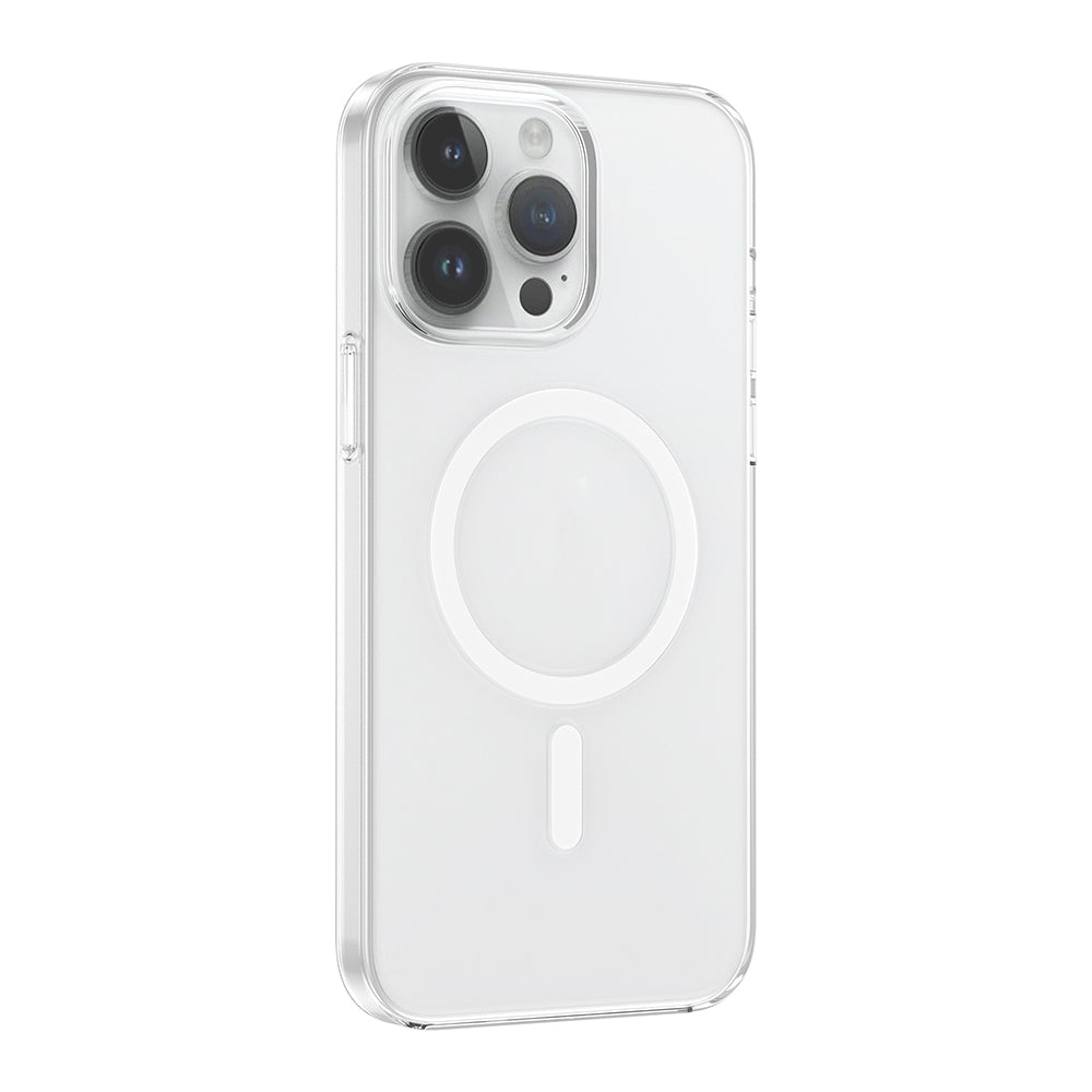 iPhone 14 Pro Max Kılıf IC Çipli Zore Wireless Şarj Özellikli Şeffaf Orjin Kılıf