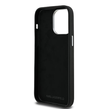 iPhone 14 Pro Max Kılıf Karl Lagerfeld Orijinal Lisanslı K&C Heads Pin Kılıf