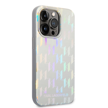 iPhone 14 Pro Max Kılıf Karl Lagerfeld Hologram Dizayn Kılıf