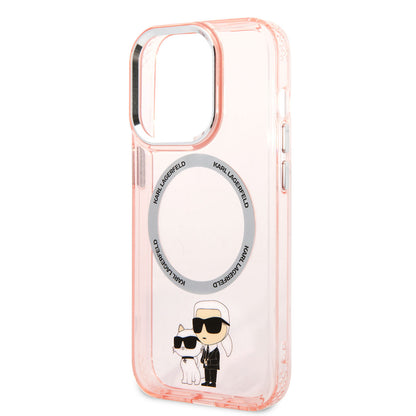 iPhone 14 Pro Max Kılıf Karl Lagerfeld M-safe Şarj Özellikli K&C Dizayn Kılıf
